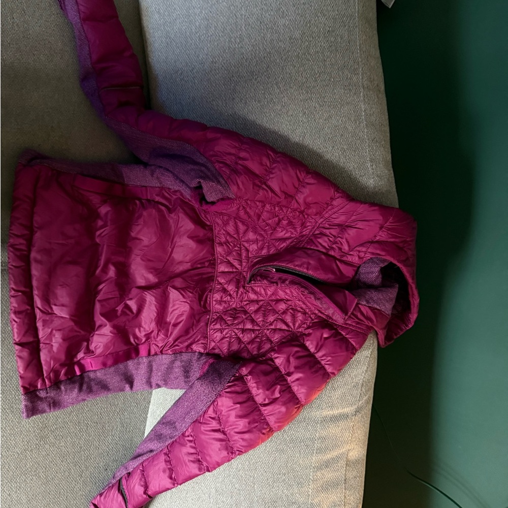 Ivivva Magenta and Purple Puffer Jacket